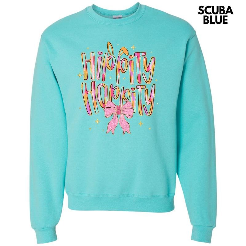 Hippity Hoppity Brushstroke Sweatshirt 'NLB'