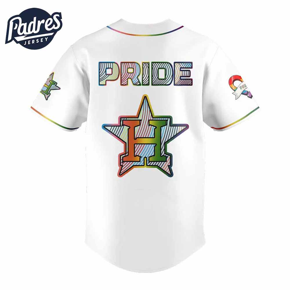 Houston Astros LGBTQ Pride Night 2025 Baseball Jersey - Padres Jersey Oasis: Elevate Your Baseball Style Game
