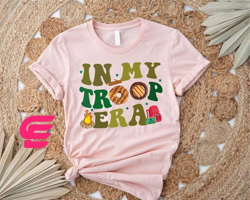 In My Troop Era Shirt Camping Shirt Cookie Dealer Shirt Scout Leader Gift Scout Team Shirt