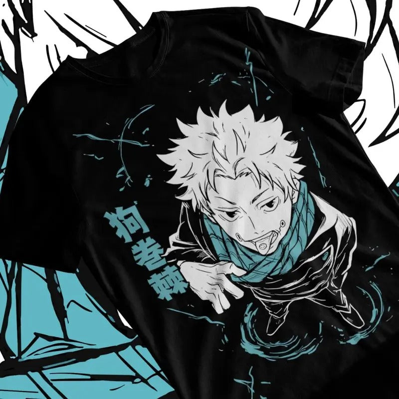 Inumaki Toge Unisex T-shirt, jujutsu Kaisen Jjk Satoru Gojo Anime Tee Menswear Top