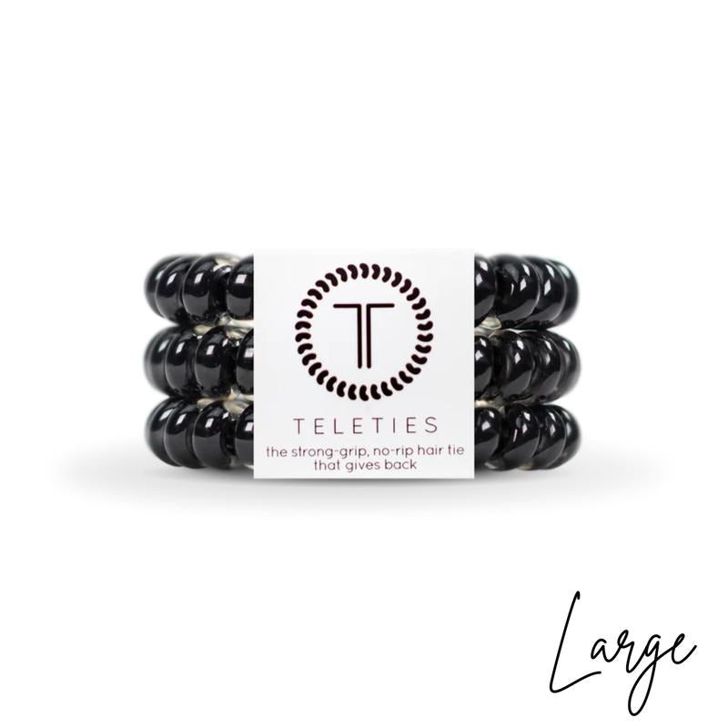 Jet Black Teleties Set *Final Sale*