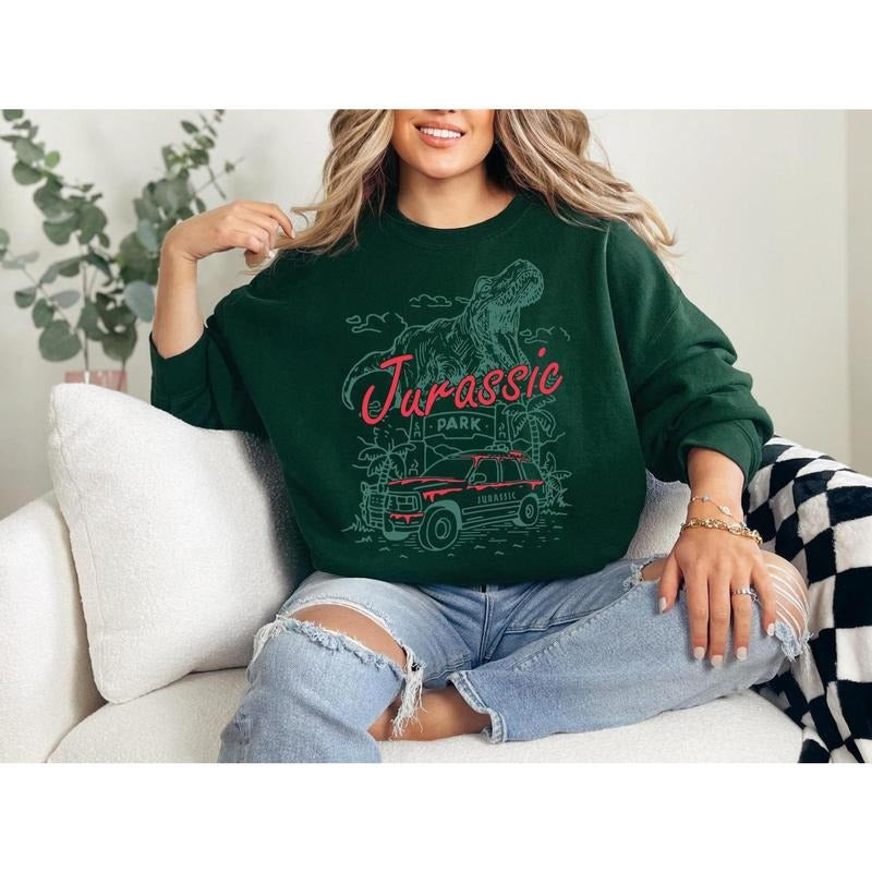 Jurassic Park Sweatshirt, Jurassic World Sweater, Jurassic Park Trip T-Shirt, Jurassic Park Shirt, Dinosaur T-rex Sweatshirt
