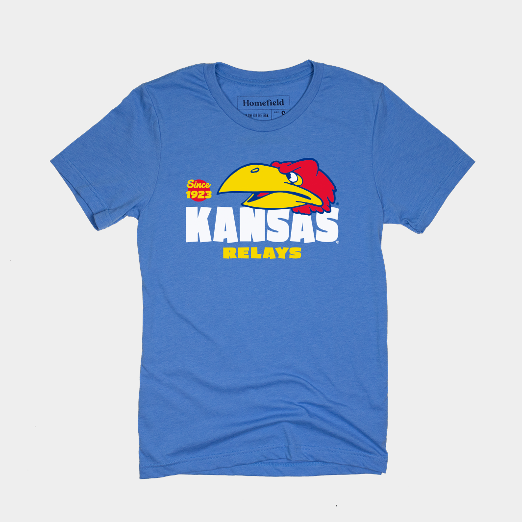 Vintage Kansas Relays Track T-Shirt Style001