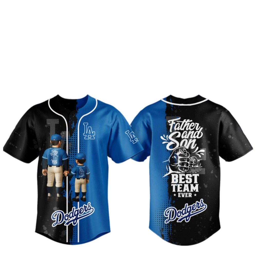 LA Dodgers Happy Father's Day Jersey 2025 - Grishko.com