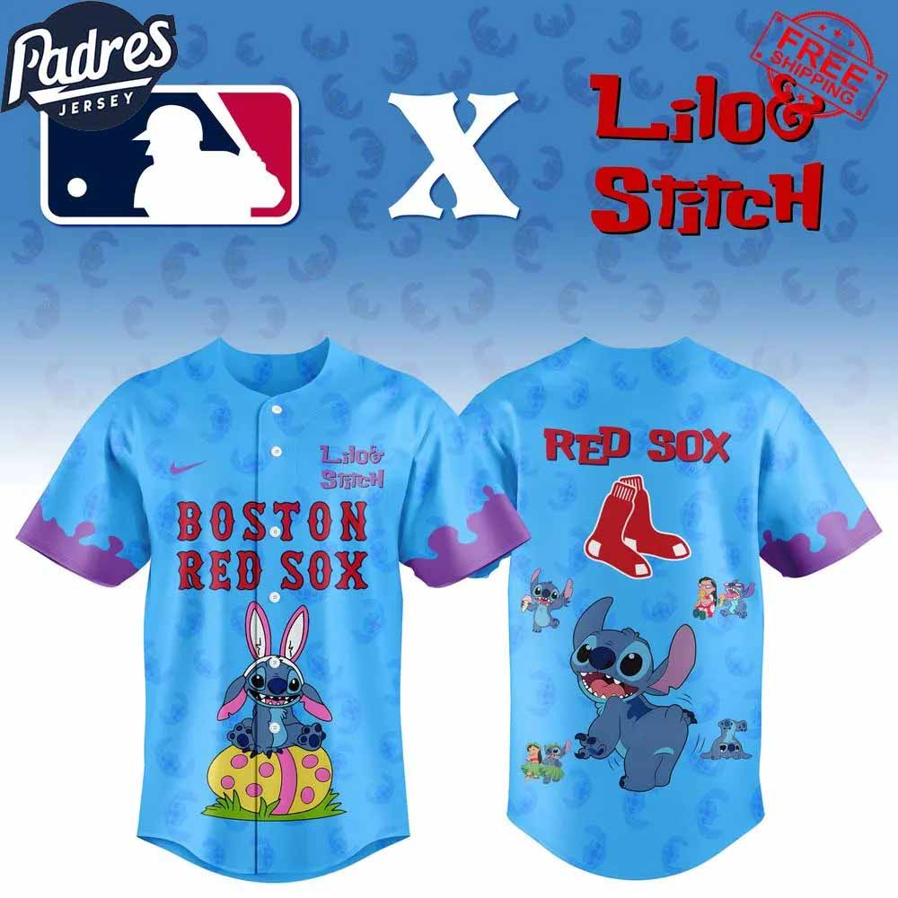 Lilo And Stitch 2025 x Boston Red Sox Baseball Jersey - Padres Jersey Oasis: Elevate Your Baseball Style Game