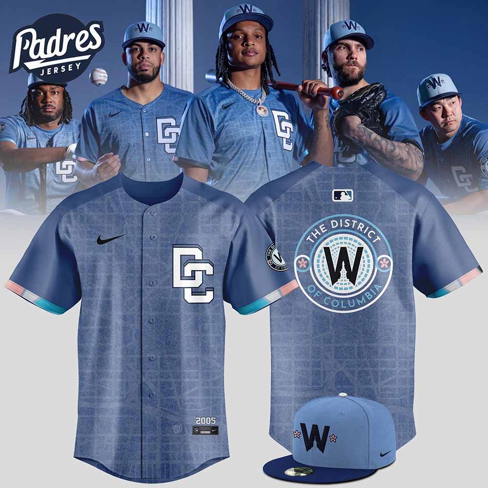 Limited Edition Washington City Connects Baseball Jersey 2025 - Padres Jersey Oasis: Elevate Your Baseball Style Game