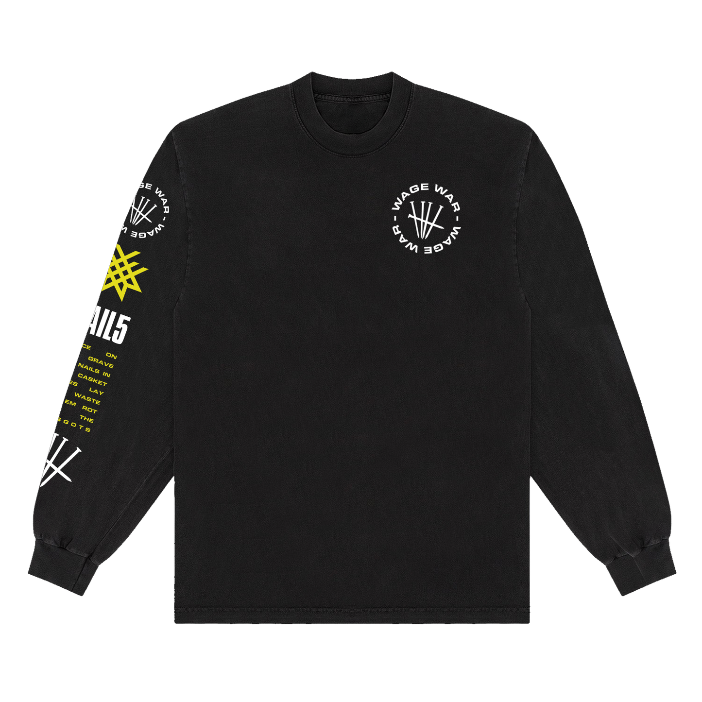 "NAIL5" Long Sleeve T-Shirt