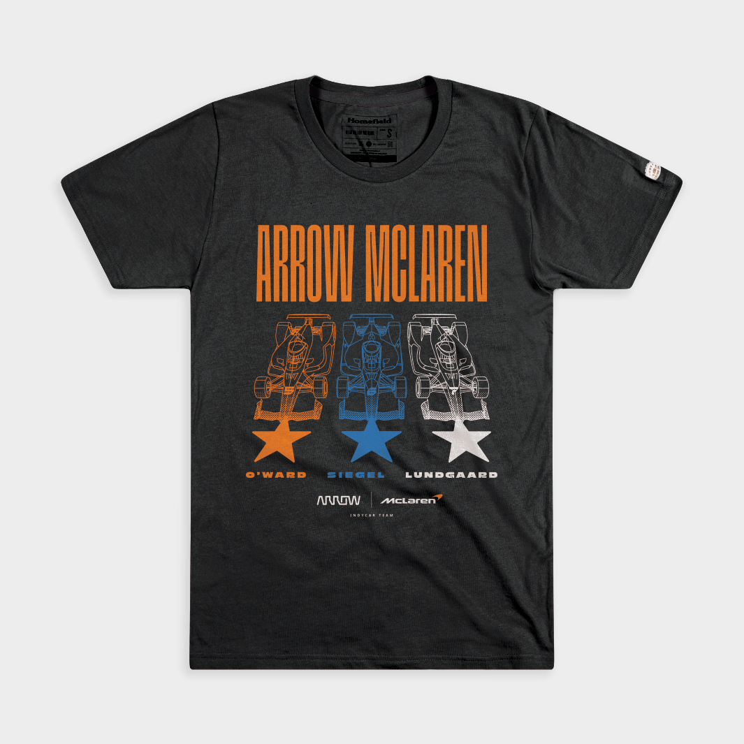 2025 Arrow McLaren Racing Team Tee Style001