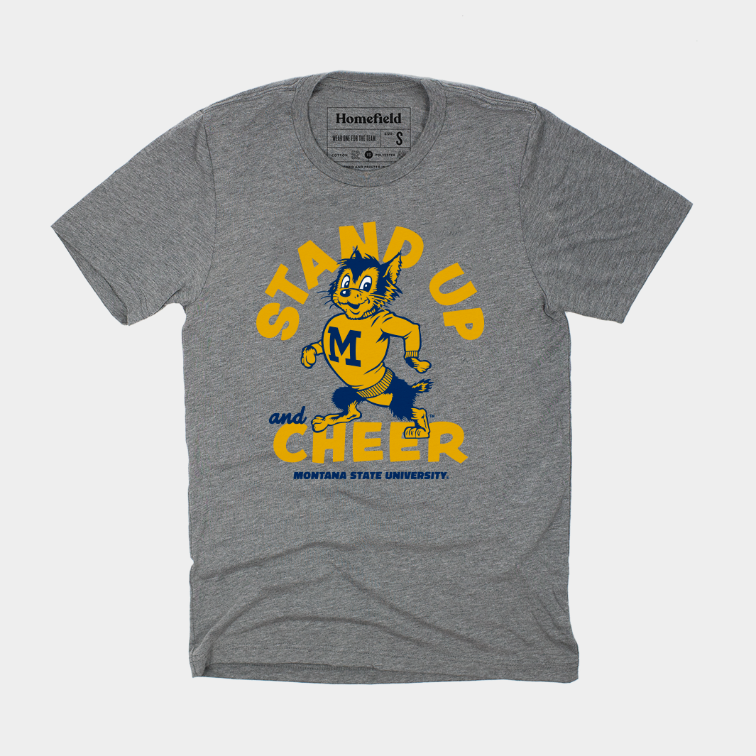 Vintage Montana State Fight Song T-Shirt Style001