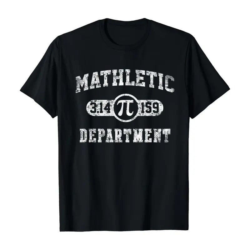 Mathletic Department 3.14159 Pi Day Math Teacher Vintage T-Shirt
