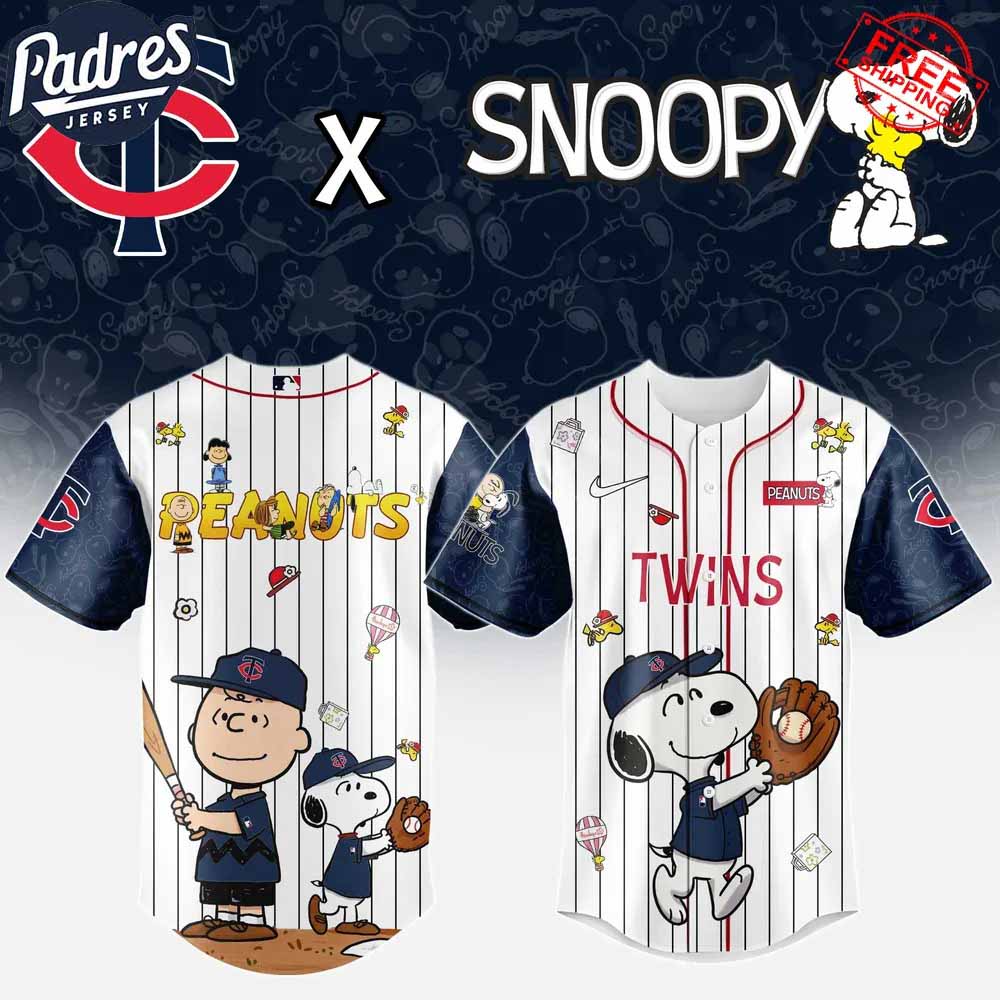 Minnesota Twins x Peanuts Night 2025 Limited Edition Baseball Jersey - Padres Jersey Oasis: Elevate Your Baseball Style Game