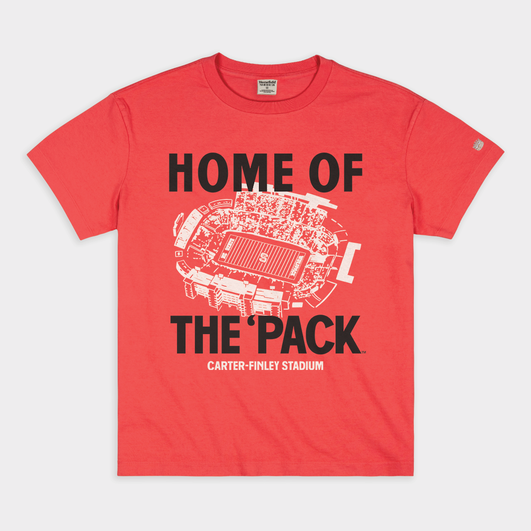 NC State Home of the Pack Vintage Heavyweight Tee