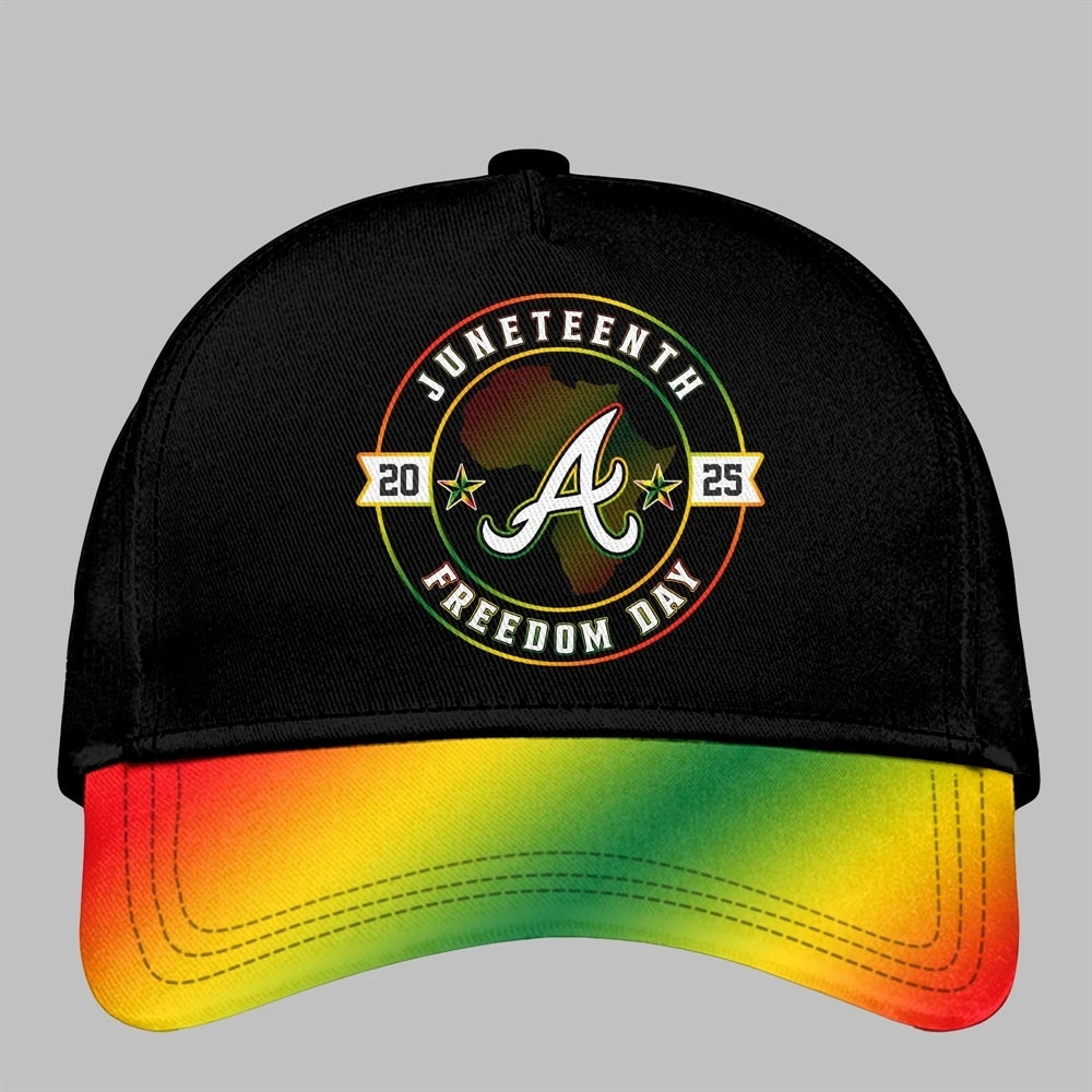 Atlanta Braves Juneteenth Day 2025 Baseball Jersey Hat - Grishko.com