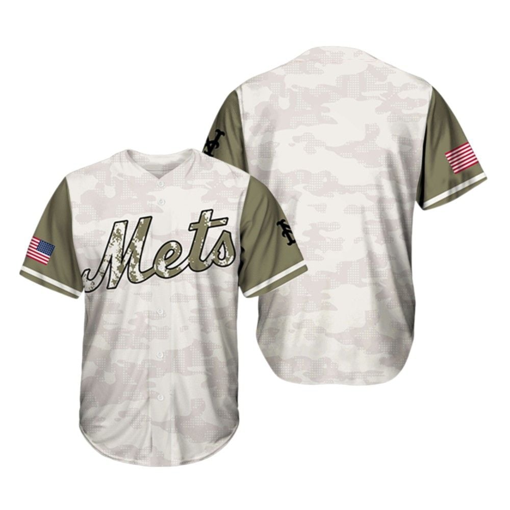 NY Mets Armed Forces Day Jersey 2025 - Grishko.com