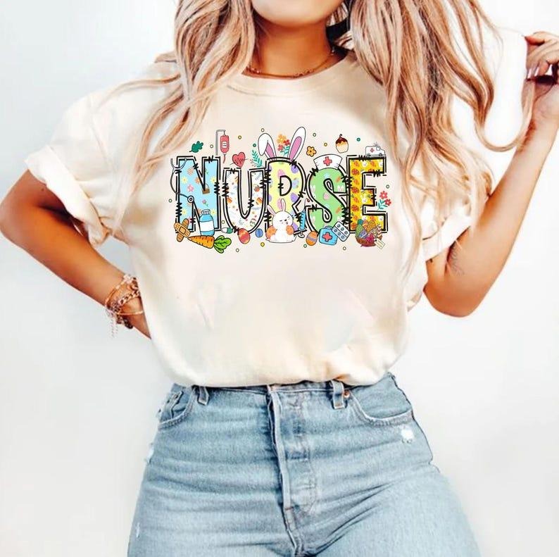 Nurse Easter Day T-shirt, Nurse Gift, Nursing, Easter Day