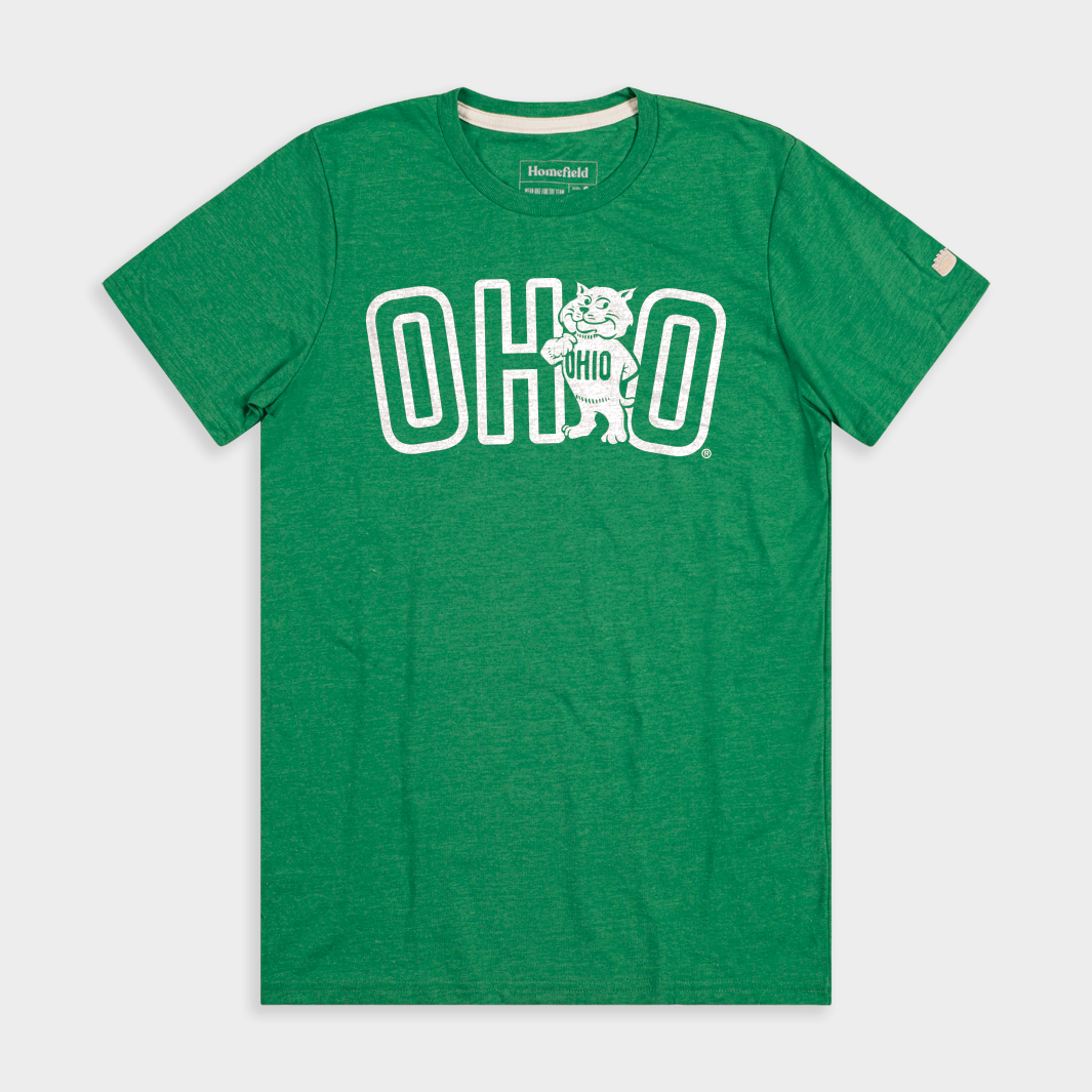 Vintage Ohio Bobcats Rufus Tee Style001