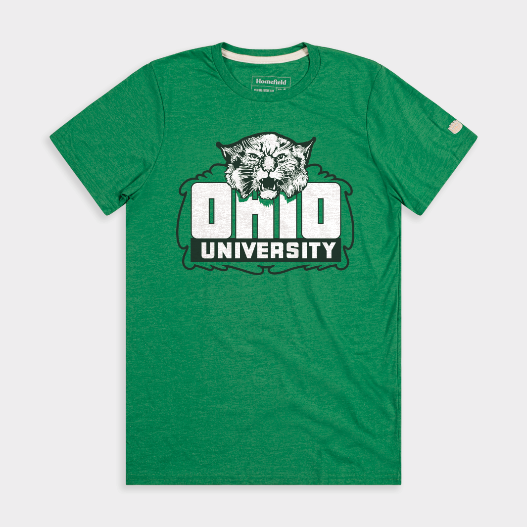 Vintage Ohio University Bobcat Tee Style001