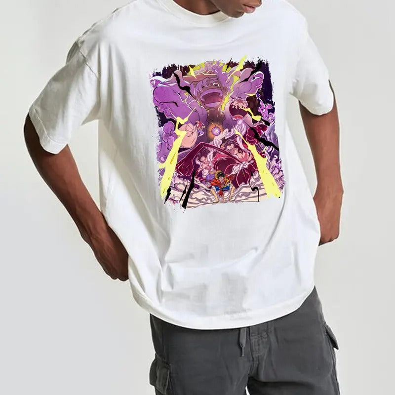 OP Gear 12345 shirt Sweatshirt Hoodie, anime fan Cotton Fit Sweatshirt, Hoodie, Comfort Colors