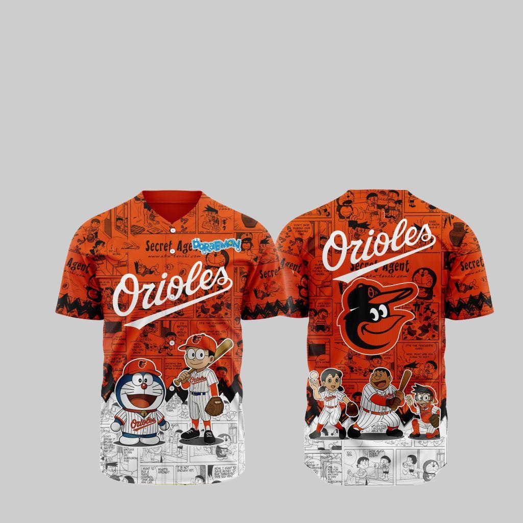 Orioles Doraemon Jersey 2025 - Grishko.com