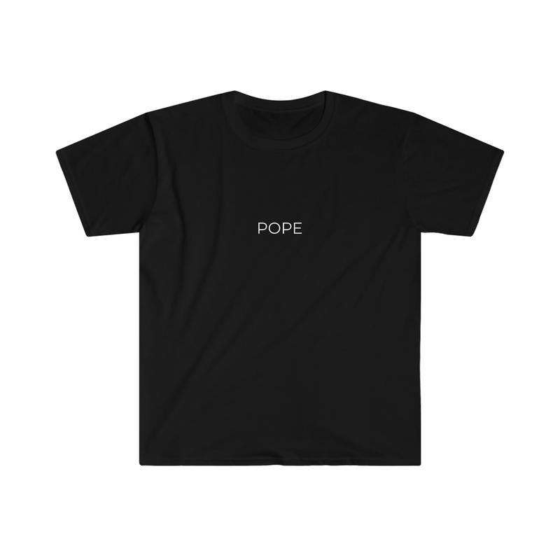 POPE Unisex T-Shirt, Thank You Father Pope Francis Shirt, God Bless Pope Francis memoria