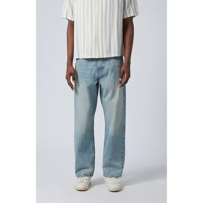 Pacsun Men's Light Indigo Tinted Baggy Jeans