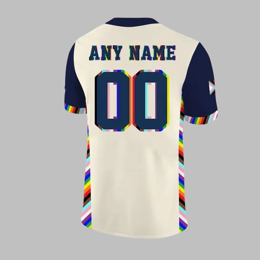Patriots Celebrating Pride Month 2025 Jersey - Grishko.com