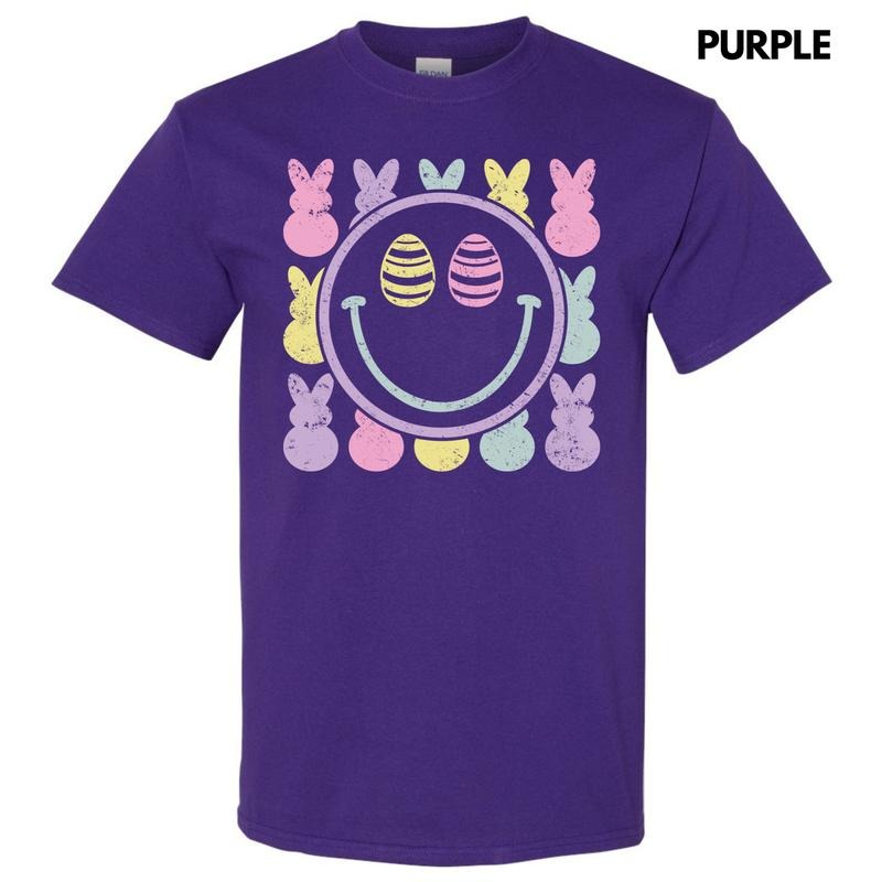 Peeps Happy Face Gildan Short Sleeve T-Shirt 'NLB'