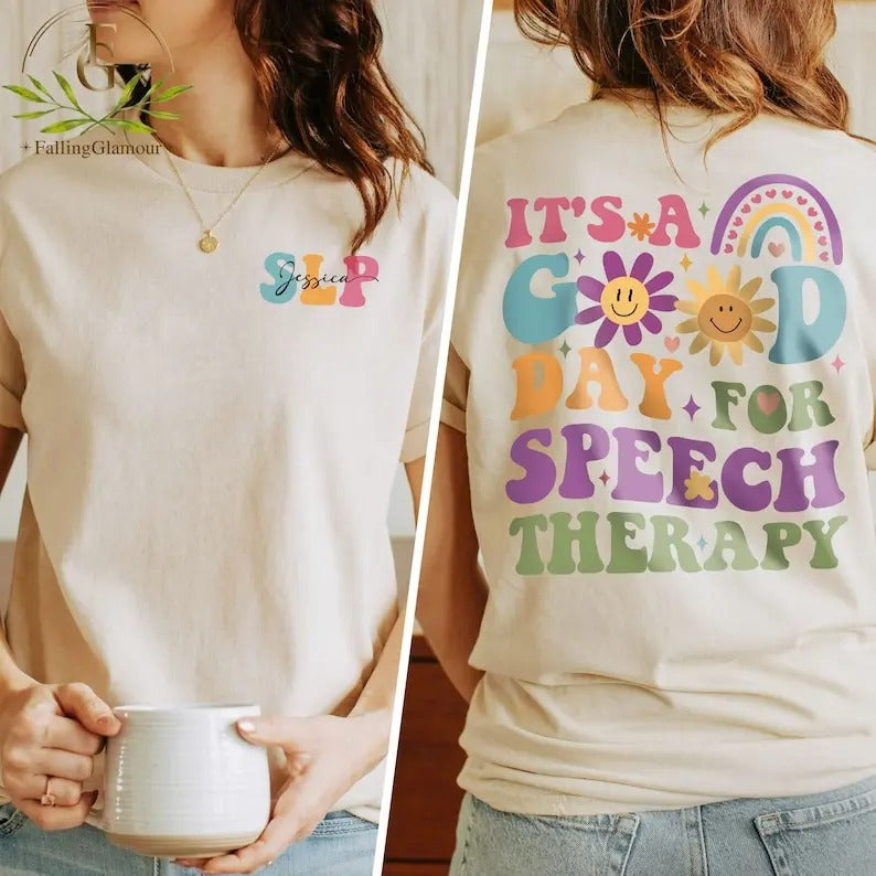 Premium Speech Therapy Sweatshirt, SLP shirt, Gift For Therapist, Communication Gift,Speech Language Pathologist,Speech Pathology Shirt,Gift for SLP