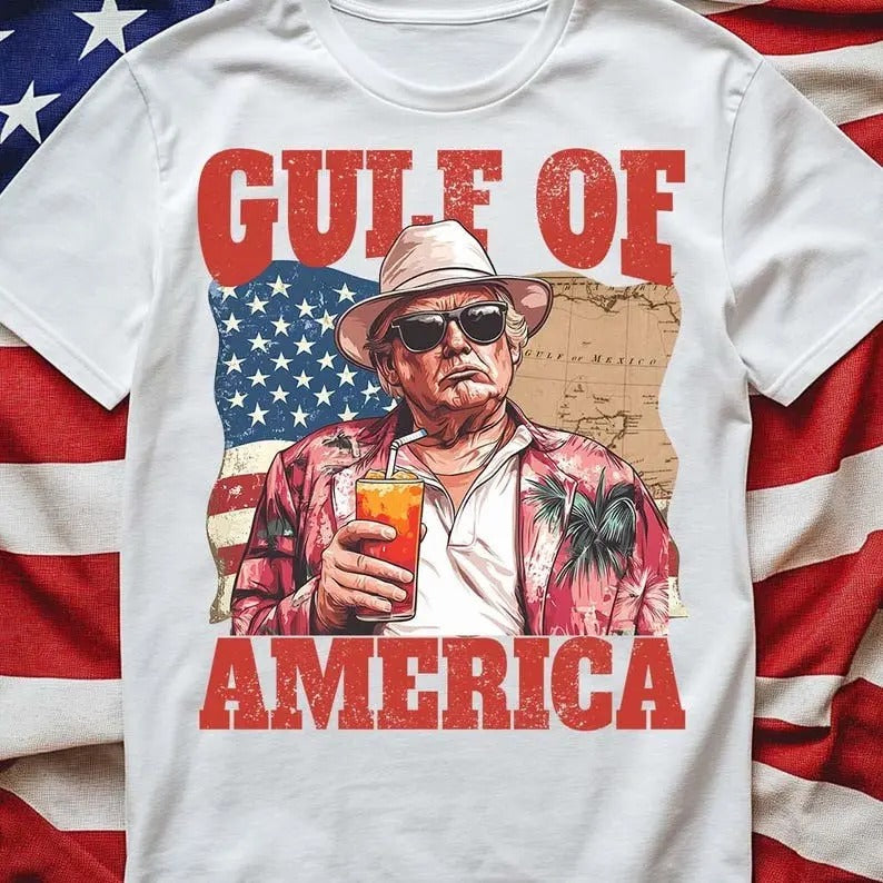 President Trump Gulf of America Shirt, Gulf of Mexico to Gulf of America, Gulf of America Trump Shirt