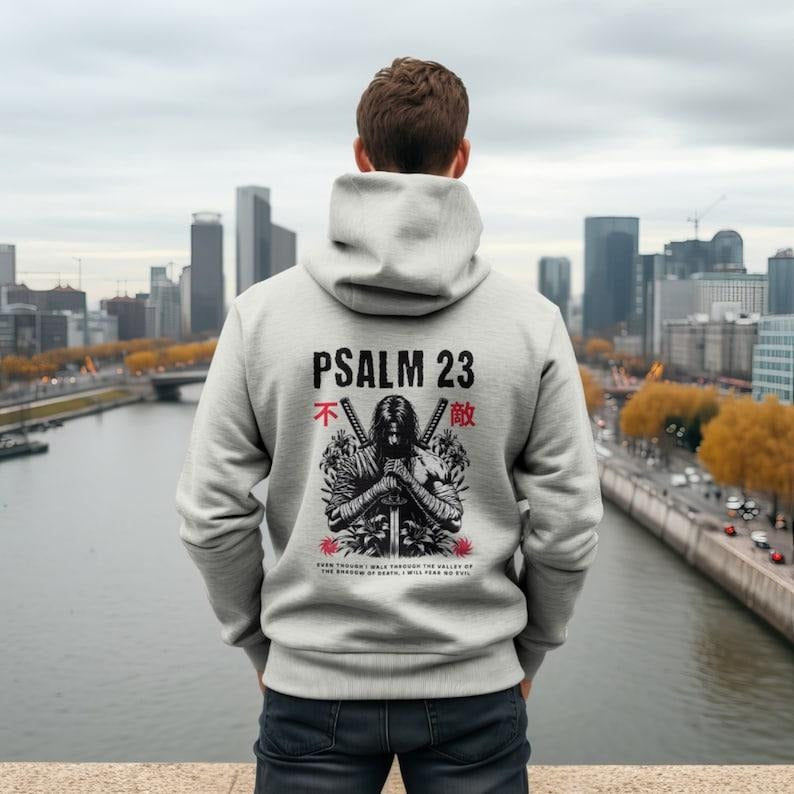 Psalm 23 Hoodie, Men's Christian Hoodie, Bible Verse Hoodie, Christian Merch, Christian Streetwear, Jesus Hoodie, Christian T-shirt, sweater and Hoodie