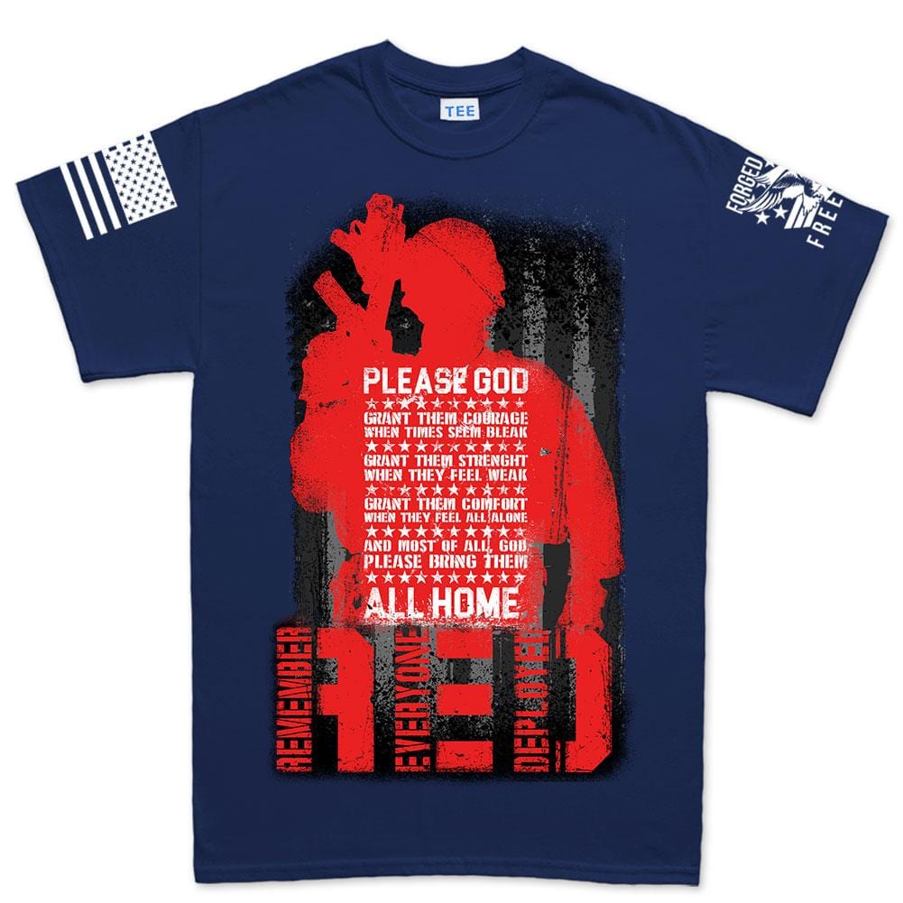 R.E.D. Prayer Men's T-shirt Style001