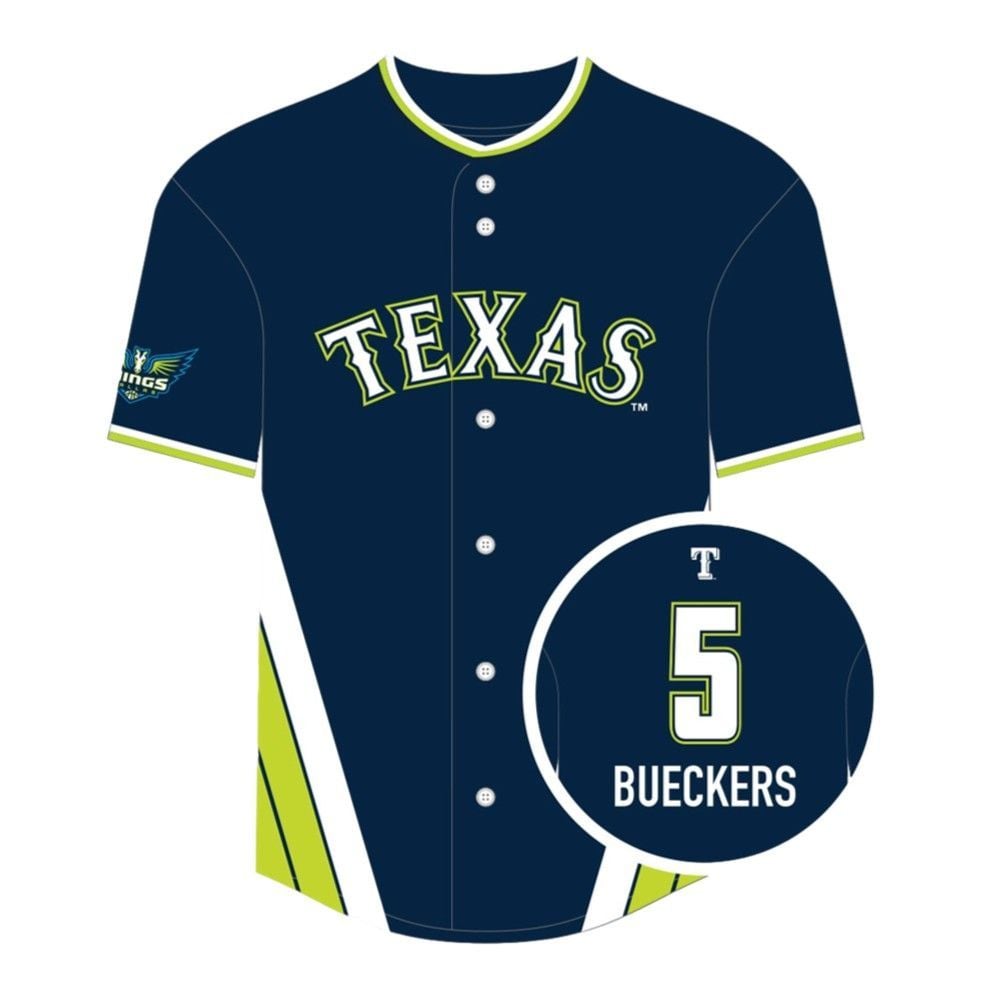 Rangers Dallas Wings Night Jersey 2025 Giveaway - Grishko.com