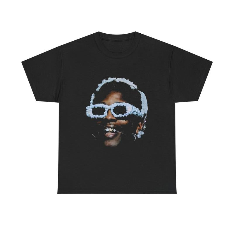 Rap Inspired Vintage Graphic Tee Casual Cotton Menswear Top Classic Smooth Underwear Tshirt Man Streetwear Crewneck Hiphop Retro Shortsleeve