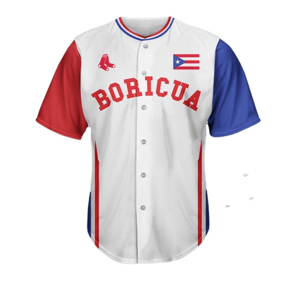 Red Sox Puerto Rican Celebration Jersey 2025 Giveaway - Grishko.com