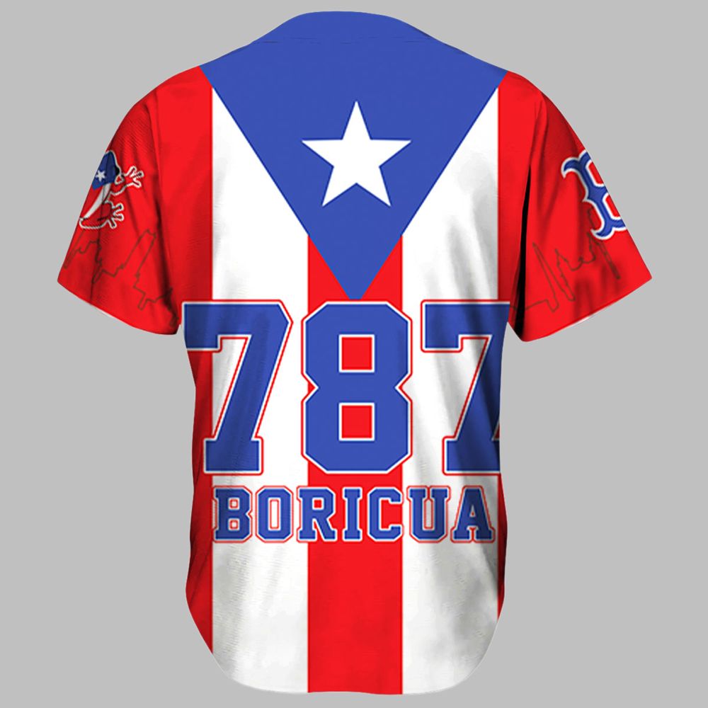 Red Sox Puerto Rico Night Jersey 2025 - Grishko.com