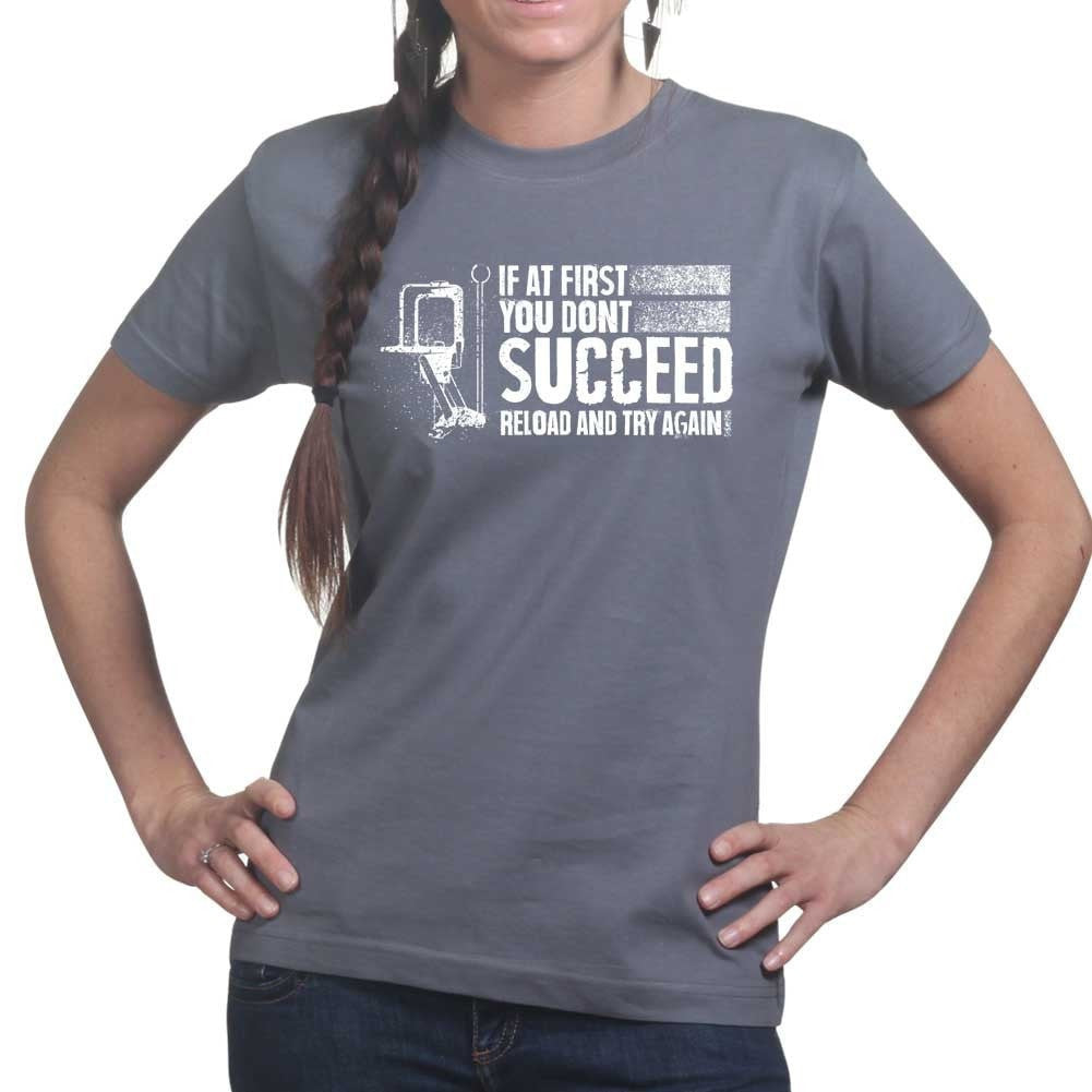 Reloading Again Ladies T-shirt Style001