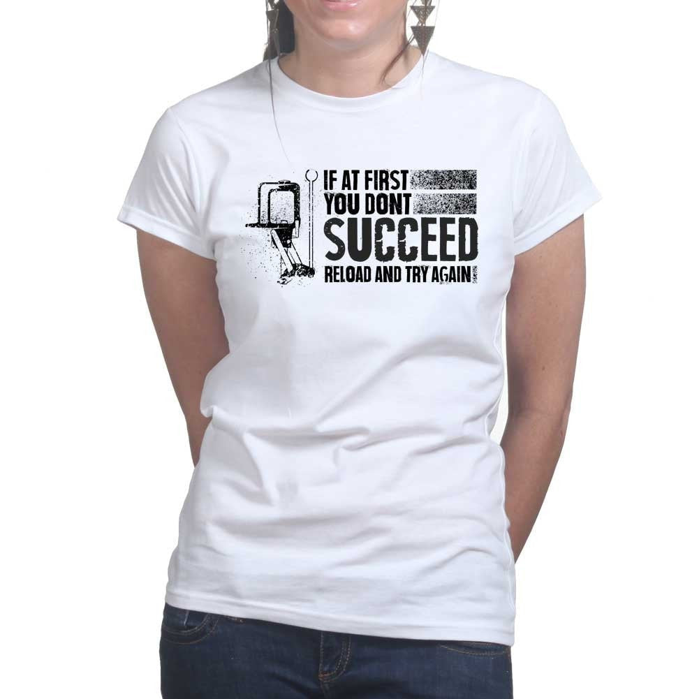 Reloading Again Ladies T-shirt Style001