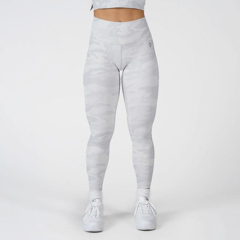 Revive Leggings - White Camo Womenswear Athletic