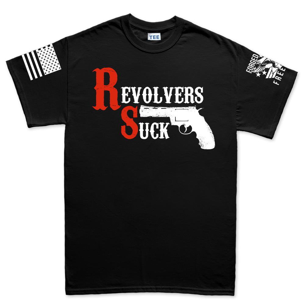 Revolvers Suck Men's T-shirt Style003