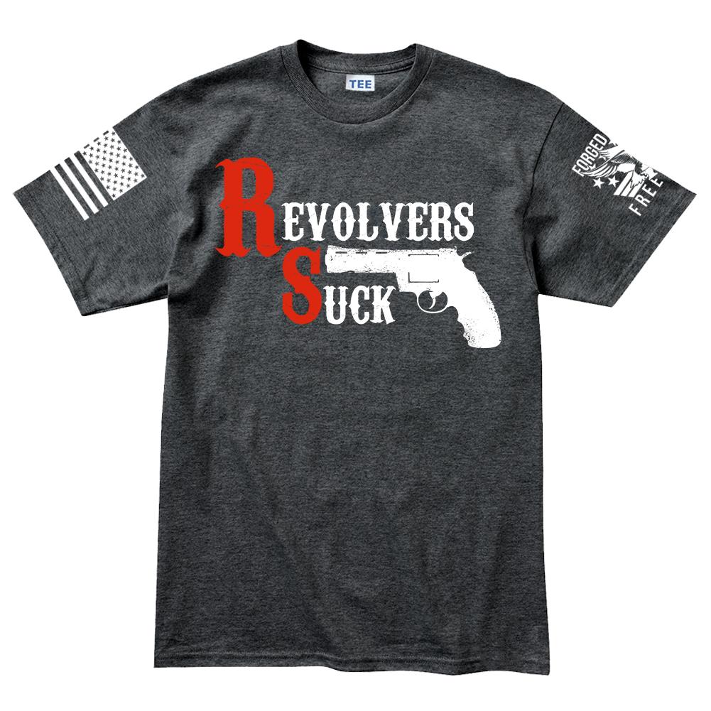 Revolvers Suck Men's T-shirt Style003