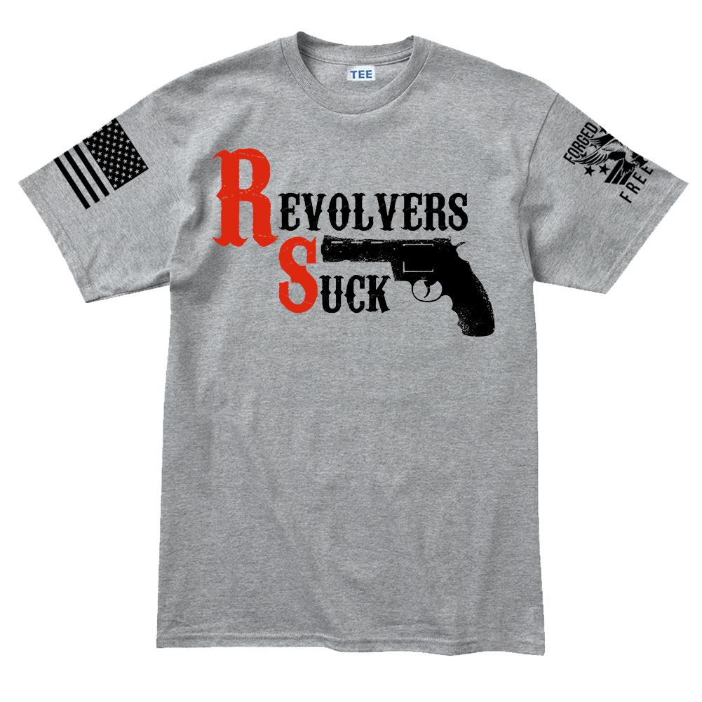 Revolvers Suck Men's T-shirt Style003