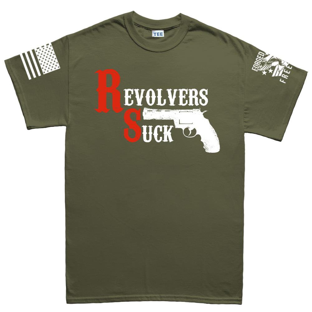 Revolvers Suck Men's T-shirt Style003