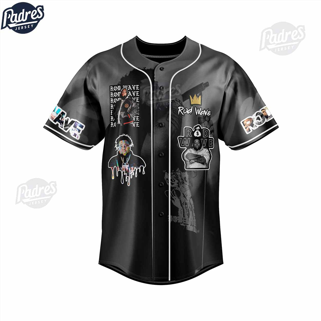 Rod Wave Nostalgia Tour Baseball Jersey - Padres Jersey Oasis: Elevate Your Baseball Style Game