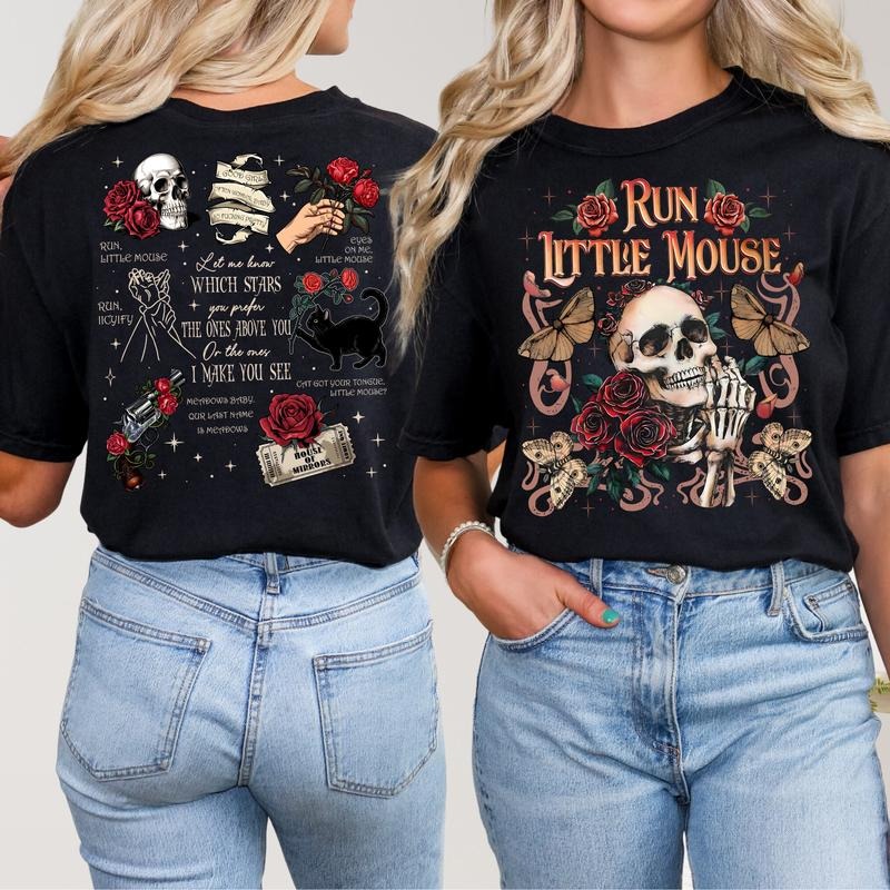 Run Little Mouse T-Shirt, Haunting Adeline Sweatshirt, Zade Meadows Hoodie, Cat And Mouse Duet Merch, Dark Romance Tee, Booktok Sweater