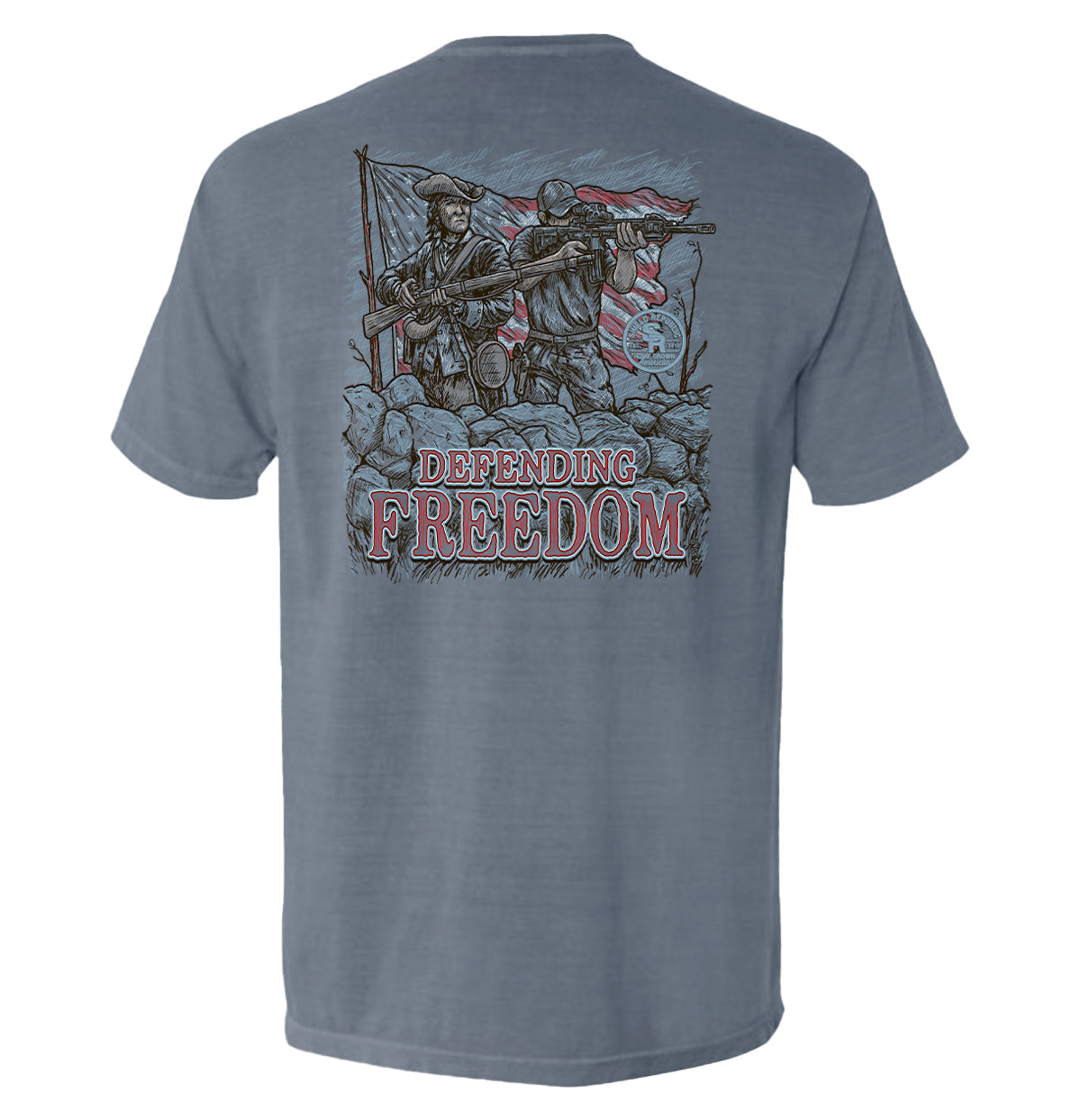 Defending Freedom Pocket Tee