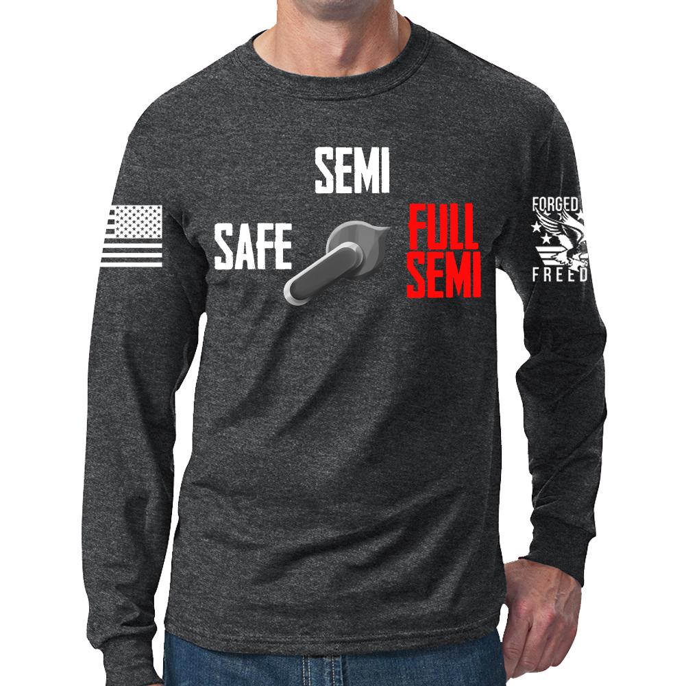 Full Semi Auto Long Sleeve T-shirt Style001