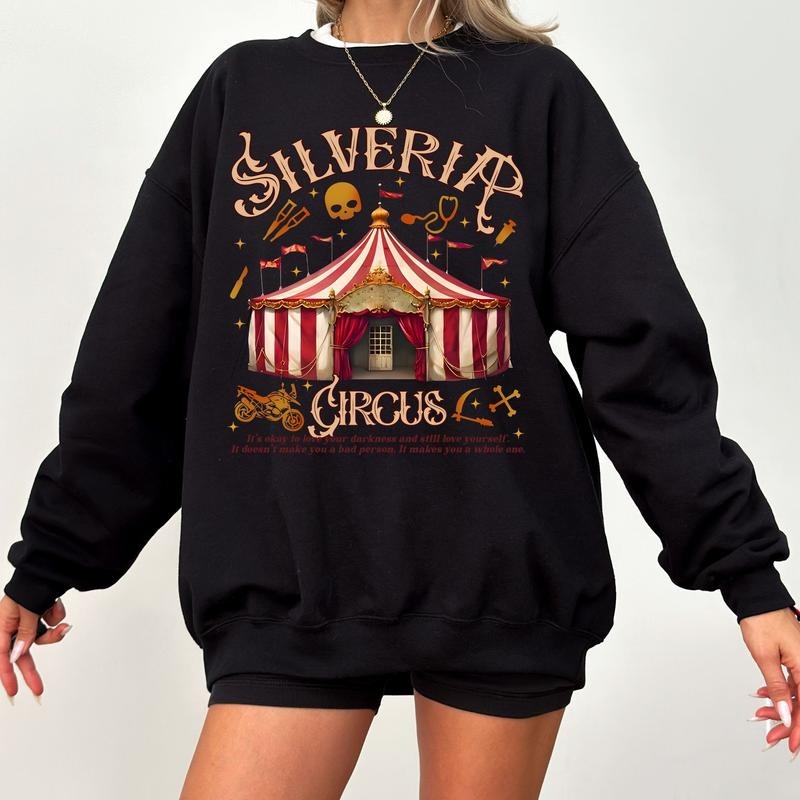 Scythe & Sparrow Silveria Circus Sweatshirt, T-shirt, Hoodie, Butcher And Blackbird Inspired Shirt, Dark Romance Book Merch,Brynne Weaver Apparel