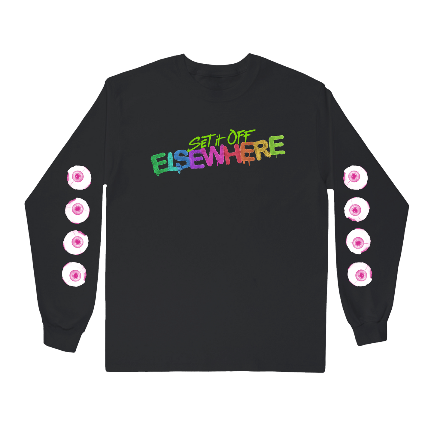 "Elsewhere Eyes" Long Sleeve T-Shirt