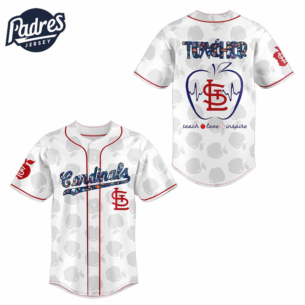 St Louis Cardinals Teacher Night Baseball Jersey 2025 Outfit - Padres Jersey Oasis: Elevate Your Baseball Style Game