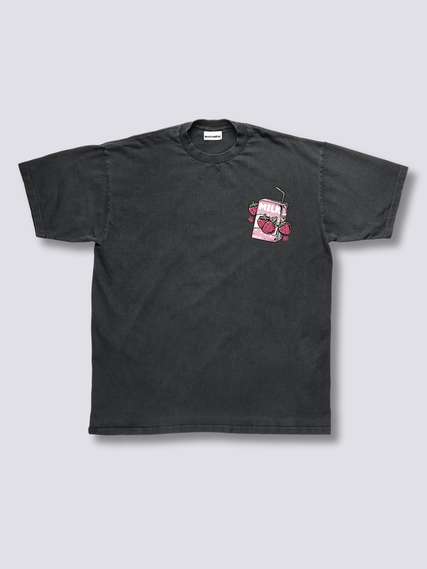 Strawberry Milk Back Vintage T-Shirt